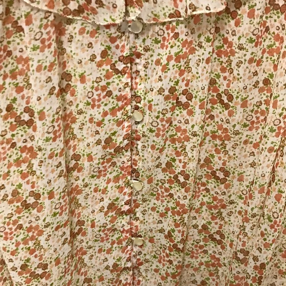 Old Navy Floral Top XXL - Picture 4 of 5